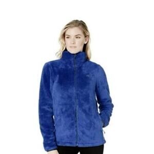 The North Face Women's Blue/purple Osito Full Zip Fleece Jacket size medium